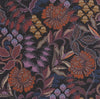 ND89288418cd Gorgeous navy vintage floral with beautiful leaves on paste the wall designer wallpaper.