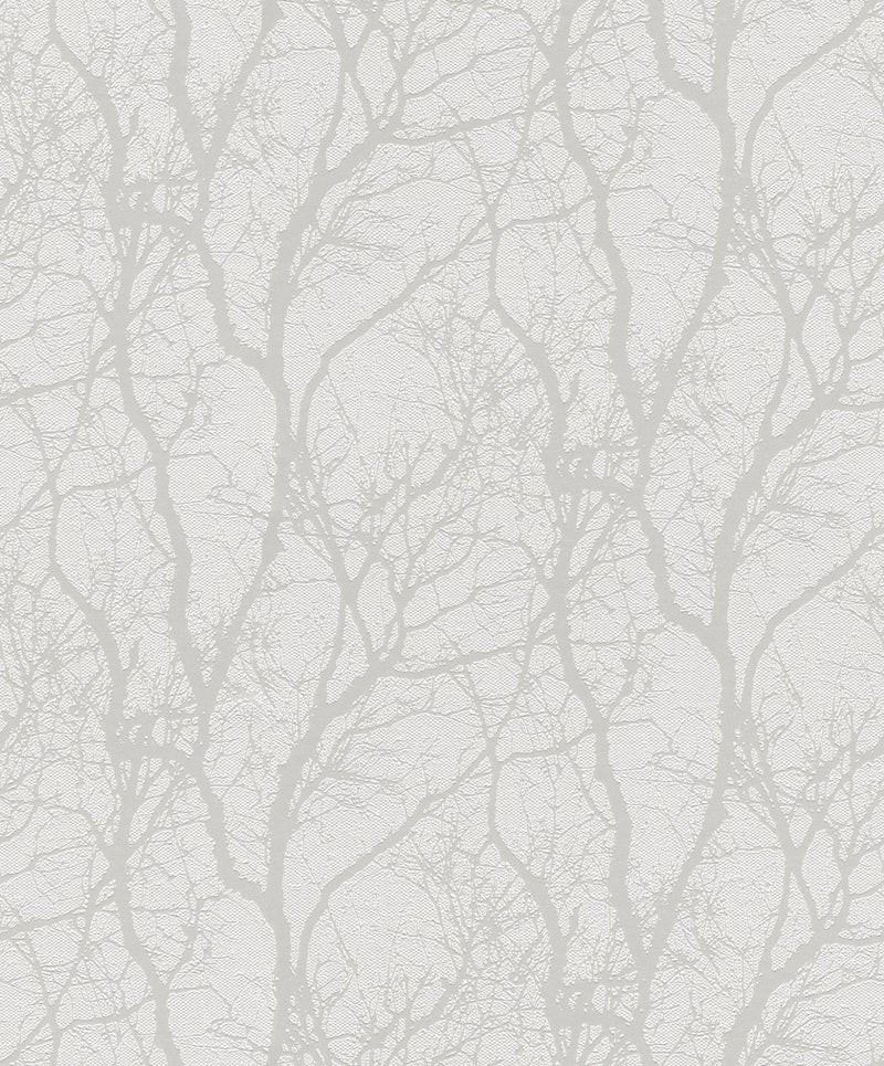 b63300252b Gorgeous trailing tree design in off white and silver. Paste the wall blown.