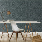 n60877359r Fabulous modern abstract design in silver on washable, non-woven, paste the wall vinyl.