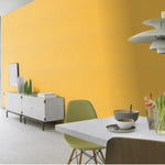n74666082r Beautiful and luxurious textured linen effect in a stunning warm yellow tone. Paste the wall vinyl.