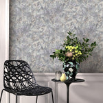 nv104100531e Beautiful blooming blossom floral in navy. Paste the wall vinyl.