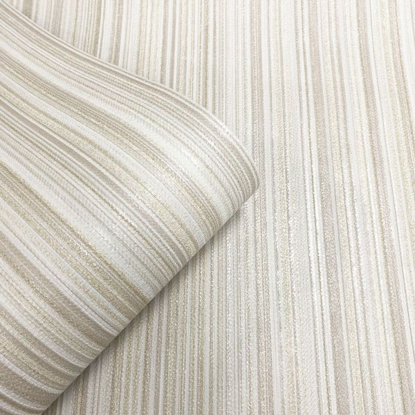 vhm6622517u Beautiful subtle pin stripe in natural tones on heavy weight vinyl. Perfect for high traffic areas. Durable and washable.