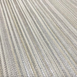 vhm6666507u Beautiful subtle pin stripe in teal and gold tones on heavy weight vinyl. Perfect for high traffic areas. Durable and washable.