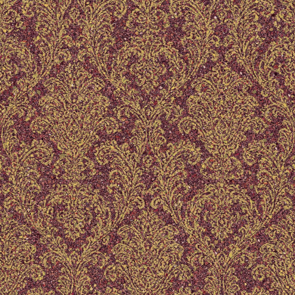 nsr21011106did Fabulous subtle gold damask pattern on a burgundy granite effect background. Excellent quality paste the wall vinyl.