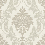 n54122601r Beautiful floral damask in cream with beautiful glitter detail. Paste the wall.