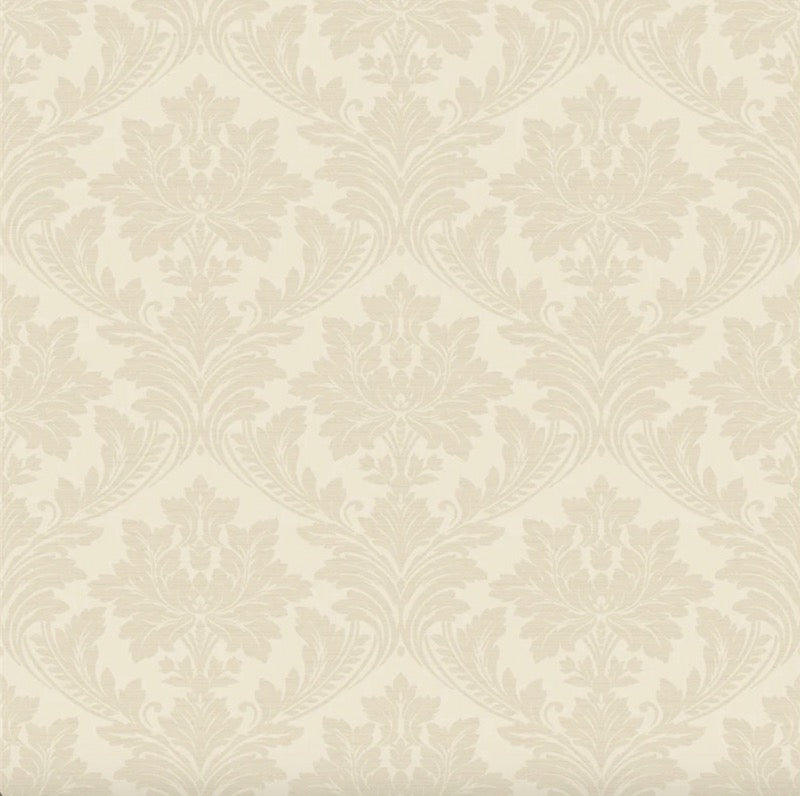na6566411g Beautiful and classic damask pattern in soft gold on paste the wall vinyl. Easy to hang.