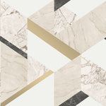 w4232200fd Stylish and modern geometric pattern in cream. Beautiful marble detail adds character to this gorgeous paper. Perfect for a contemporary feature wall.