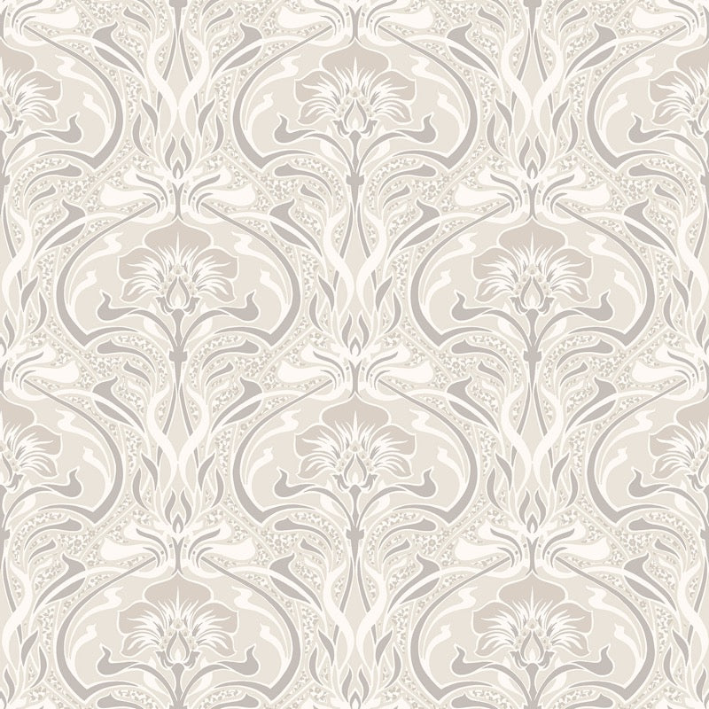 wM114497c Flora Nouveau design adds a touch of class to your home. Originally designed around 1910, the elegant, eye-catching pattern epitomised a shift in people's decorating preferences at that time. Bold, attention-grabbing designs were all the rage. Inspired by