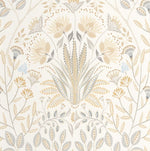 ND89299003cd Beautiful floral damask motif on beautiful designer paste the wall wallpaper.