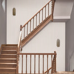 ND89320129cd Beautiful and classic stripe on designer paste the wall designer wallpaper. ***PLEASE NOTE: This wallpaper is a special order product and therefore delivery will take approx. 10 working days.