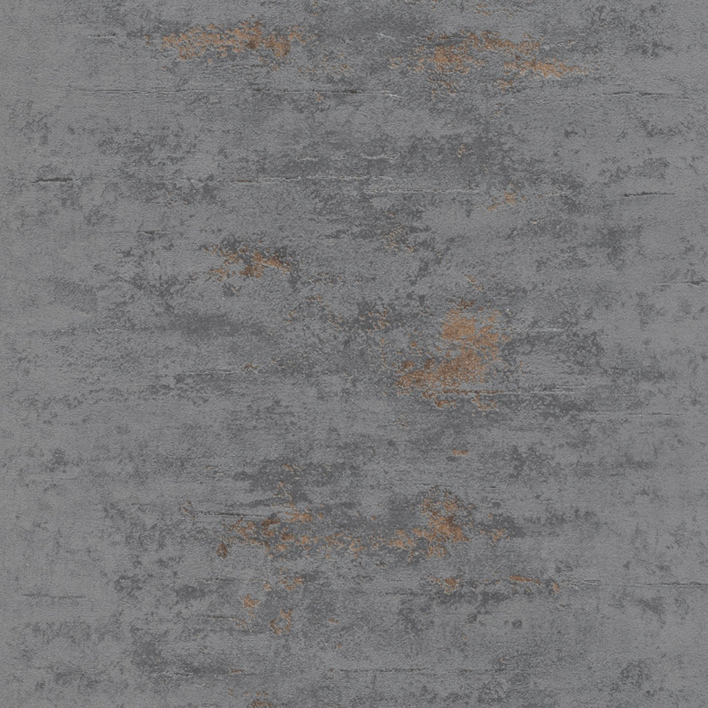 on420001g Stylish industrial style design with gorgeous copper metallic highlights on a beautiful grey background. Paste the wall and easy to hang.