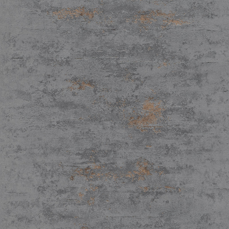 on420001g Stylish industrial style design with gorgeous copper metallic highlights on a beautiful grey background. Paste the wall and easy to hang.