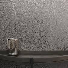 v29400102a Luxurious silver swirl design on metallic foil vinyl.