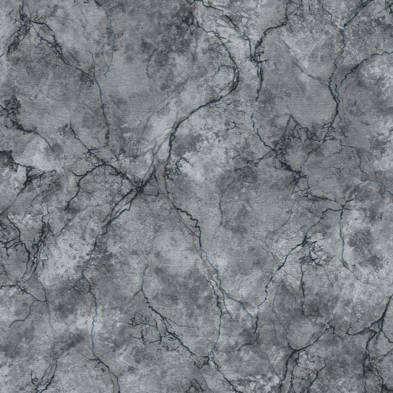 Vh910020D Stunning charcoal marble effect with gorgeous silver glitter detail. Heavy weight Italian vinyl