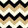 JOBLOT892300x4 Job Lot of 4 rolls. €10 per roll when you take all rolls. *Online offer only. No returns available on special offer job lots. Were €30 per roll. Fabulous zigzag in cream, black and gold with gorgeous glitter detail. Paste the wall.