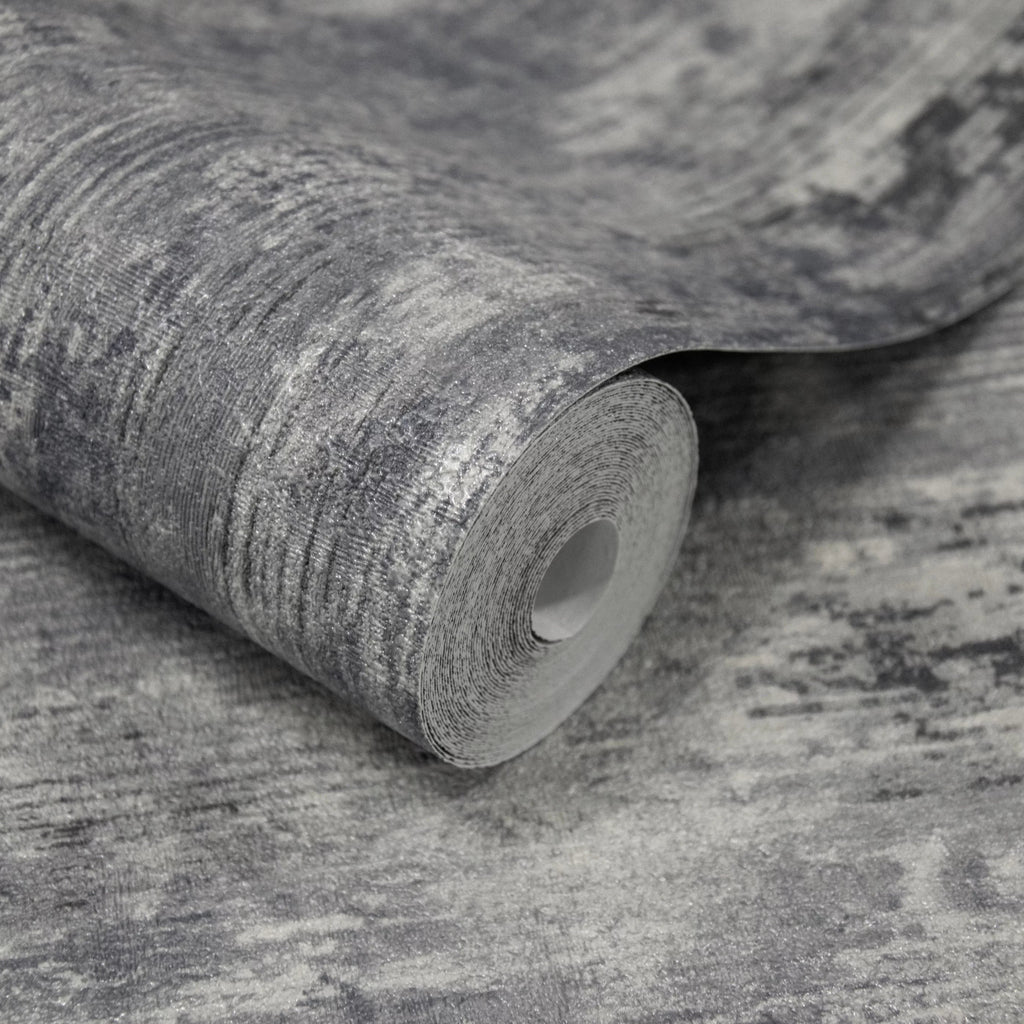 NA6500811G Fabulous concrete effect design in gorgeous dark grey with silver tones. Paste the wall viynl.