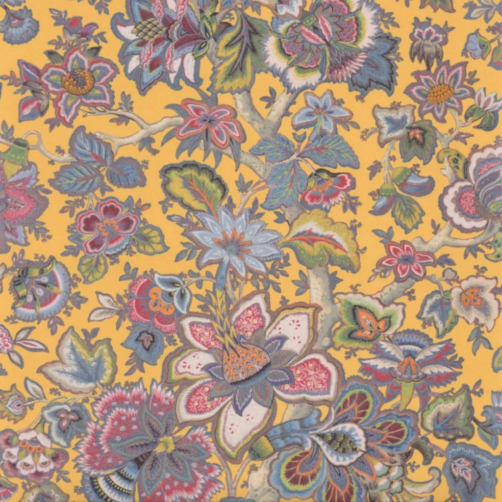 NT87942407cd Beautiful liveley vintage floral motif on designer paste the wall wallpaper.