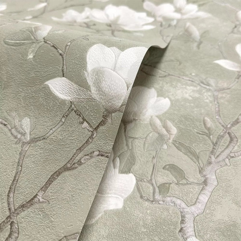 VH3655401H Beautiful deep engraved floral trail on a beautiful textured beige background. Heavy weight Italian vinyl.