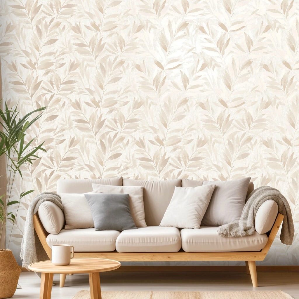 b31122624b Beautiful flowing leaf design on lightweight blown vinyl.