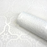 b580042b Fabulous timeless motif on paintable white blown.