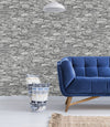 n425000830p Paste the wall 3D brick effect in grey