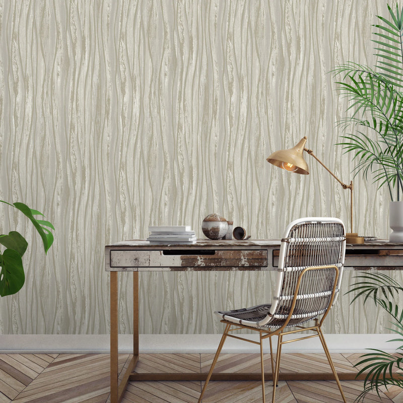 n20400501g Funky abstract geometric wave with gorgeous metallic accents. Paste the wall vinyl.