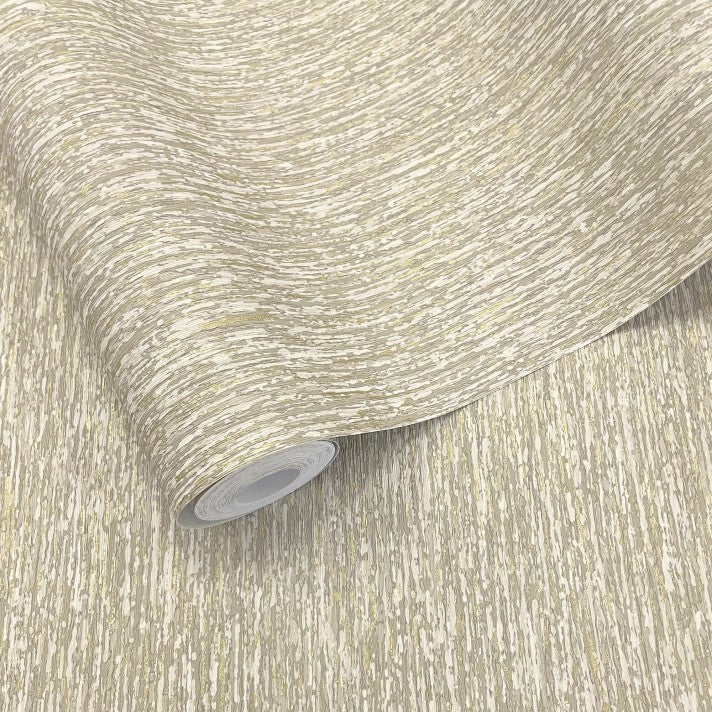 n3622383h Beautiful vertical interweaving texture in neutral tones. Paste the wall vinyl.