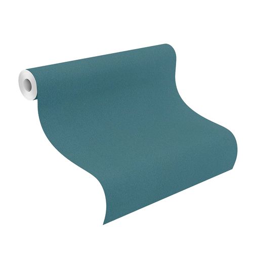 n41877675r Fabulous petrol blue texture on paste the wall vinyl.