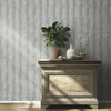 n42900435r Funky industrial concrete look in dark grey on paste the wall vinyl.