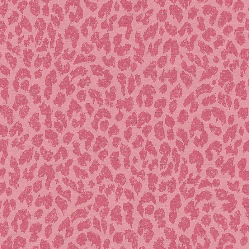 n46588020r Gorgeous pink leopard print on paste the wall vinyl.