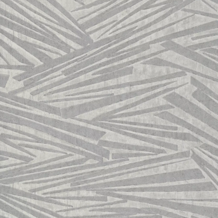 n60800342r Fabulous modern abstract design in silver on washable, non-woven, paste the wall vinyl.