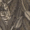 n75100833r Stunning and eye-catching large leaf motif in navy with gorgeous tones of charcoal and soft copper. Brilliant quality paste the wall vinyl.