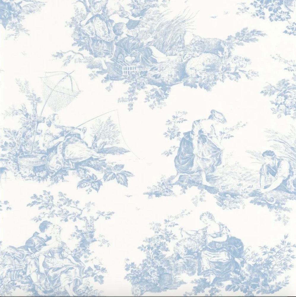 n87916217cd Beautiful vintage Toile de Jouy on designer paste the wall wallpaper. ***PLEASE NOTE: This wallpaper is a special order product and therefore delivery will take approx. 10 working days.