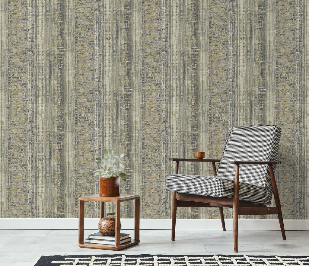 na7440003g Stunning abstract stripe design on textured vinyl. Paste the wall.