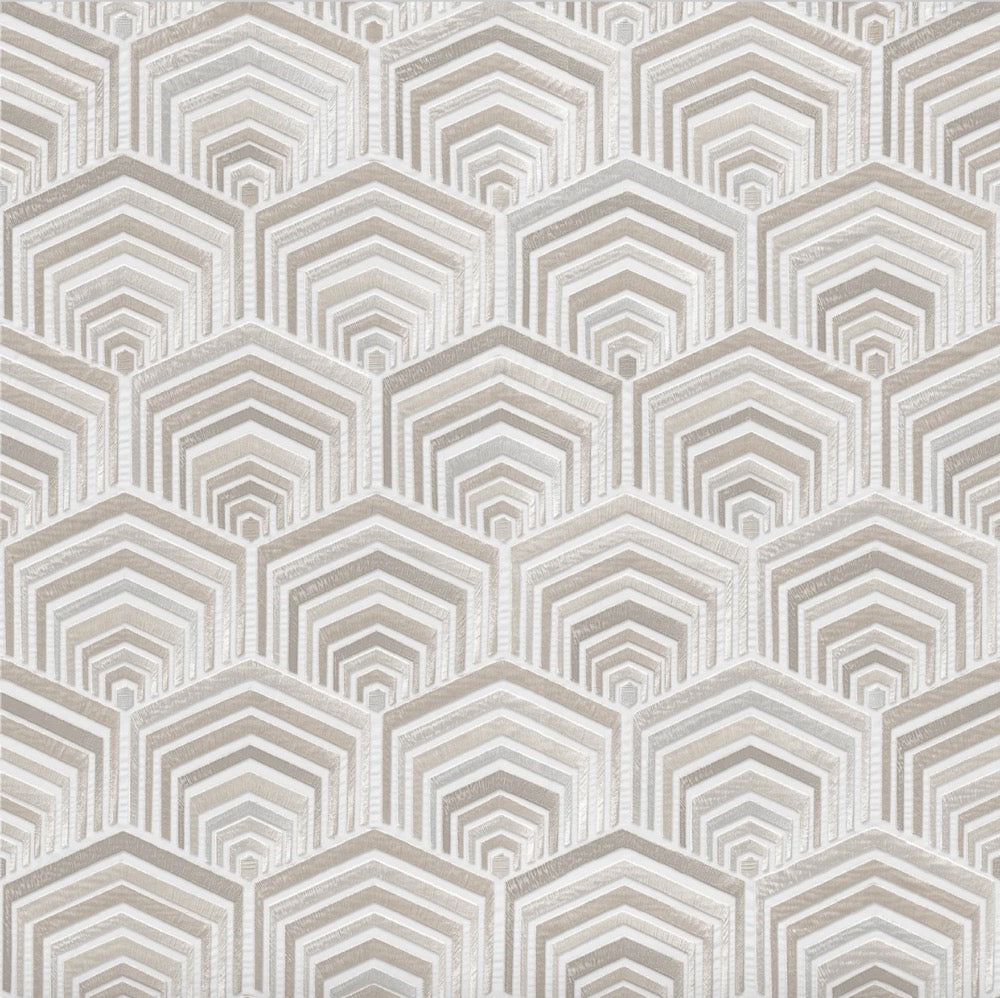 nde12000041di Gorgeous embroidery stitch effect geometric on fabulous paste the wall vinyl. Easy to hang!