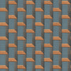 nde12077076di Gorgeous embroidery stitch effect geometric on fabulous paste the wall vinyl. Easy to hang!