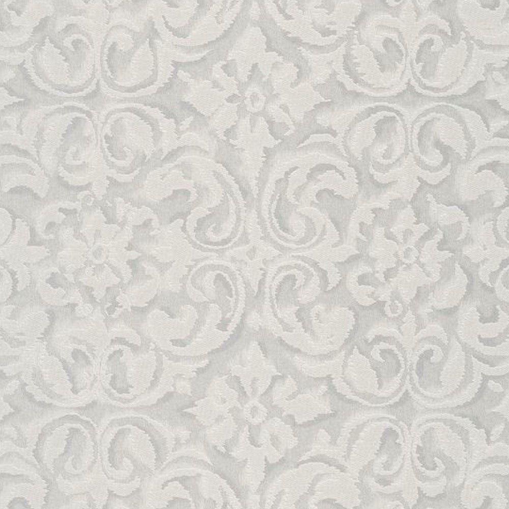 nks300013g Stylish floral scroll motif in gorgeous grey tones on paste the wall vinyl.