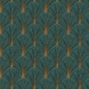 nv104555119e Gorgeous 'art deco' inspired geometric in teal with gold. Great quality. Paste the wall vinyl.