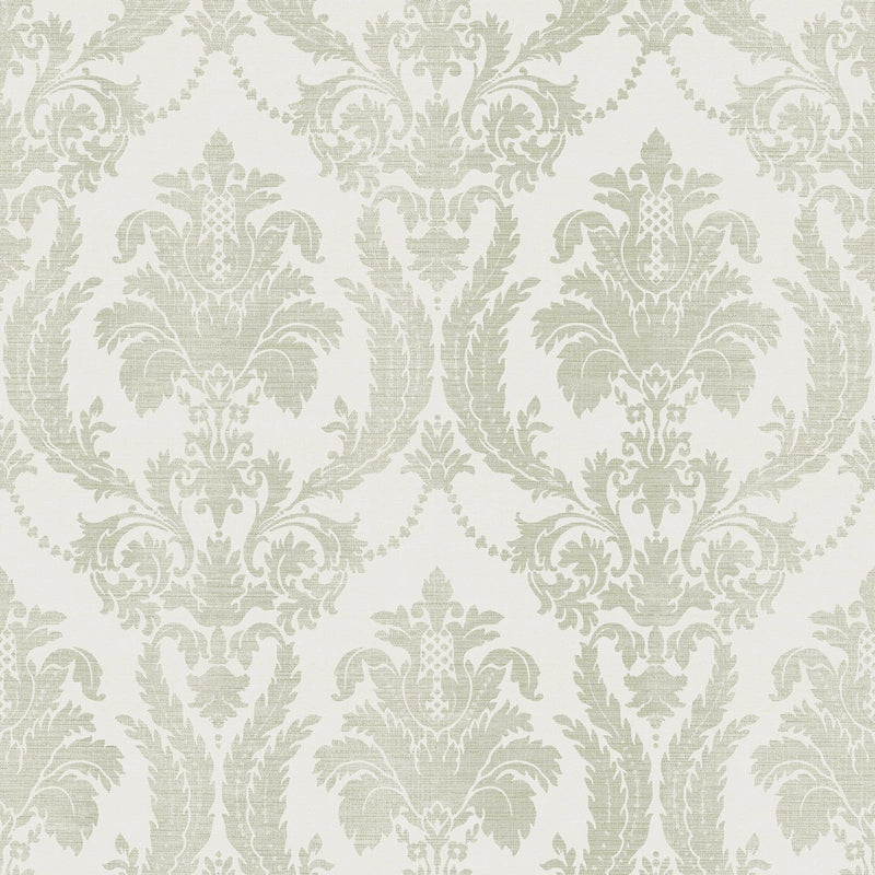nv2885505p Beautiful and timeless damask motif in soft grey tones. Supreme quality paste the wall vinyl.