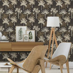 nv69166306r Fabulous tropical tree motif on a paste the wall vinyl.