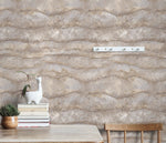 nv904455d Stunning horizontal stone effect textured vinyl in natural tones. Paste the wall.