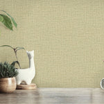 vh3655410h Beautiful textured weave in dove beige. Supreme quality heavy weight vinyl.