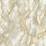 vh40055129r Gorgeous green and ivory toned marble effect design with metallic gold veins running throughout. Heavy weight Italian vinyl.