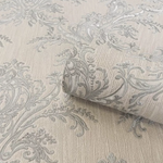 vh630042b Luxurious heavy weight vinyl with a beautiful ornate damask on a deep engraved textured background.