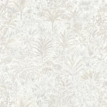 vhm9560077fd Beautiful foliage motif on a lightly textured background in soft silver and off-white tones. Heavy weight vinyl.