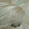 vhm9577688r Gorgeous flowing overlapping leaf motif in gorgeous khaki green tones. Heavy weight vinyl. Supreme quality.