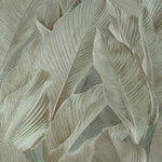 vhm9577688r Gorgeous flowing overlapping leaf motif in gorgeous khaki green tones. Heavy weight vinyl. Supreme quality.