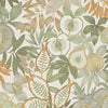 w1385550h Beautiful exotic fruit motif in gorgeous green, orange and cream tones.