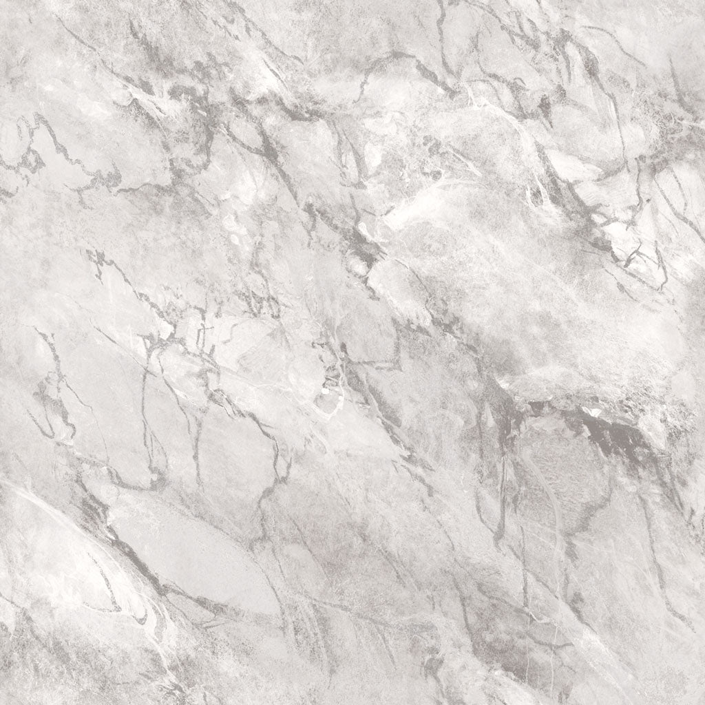 w610062b Fabulous marble effect wallpaper in gorgeous grey tones with beautiful metallic silver detail.