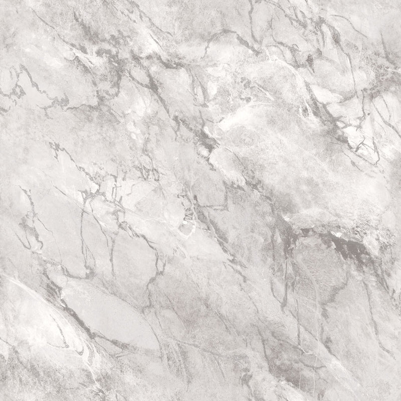 w610062b Fabulous marble effect wallpaper in gorgeous grey tones with beautiful metallic silver detail.